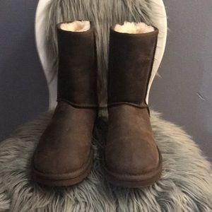 UGGS!!! Brown Leather